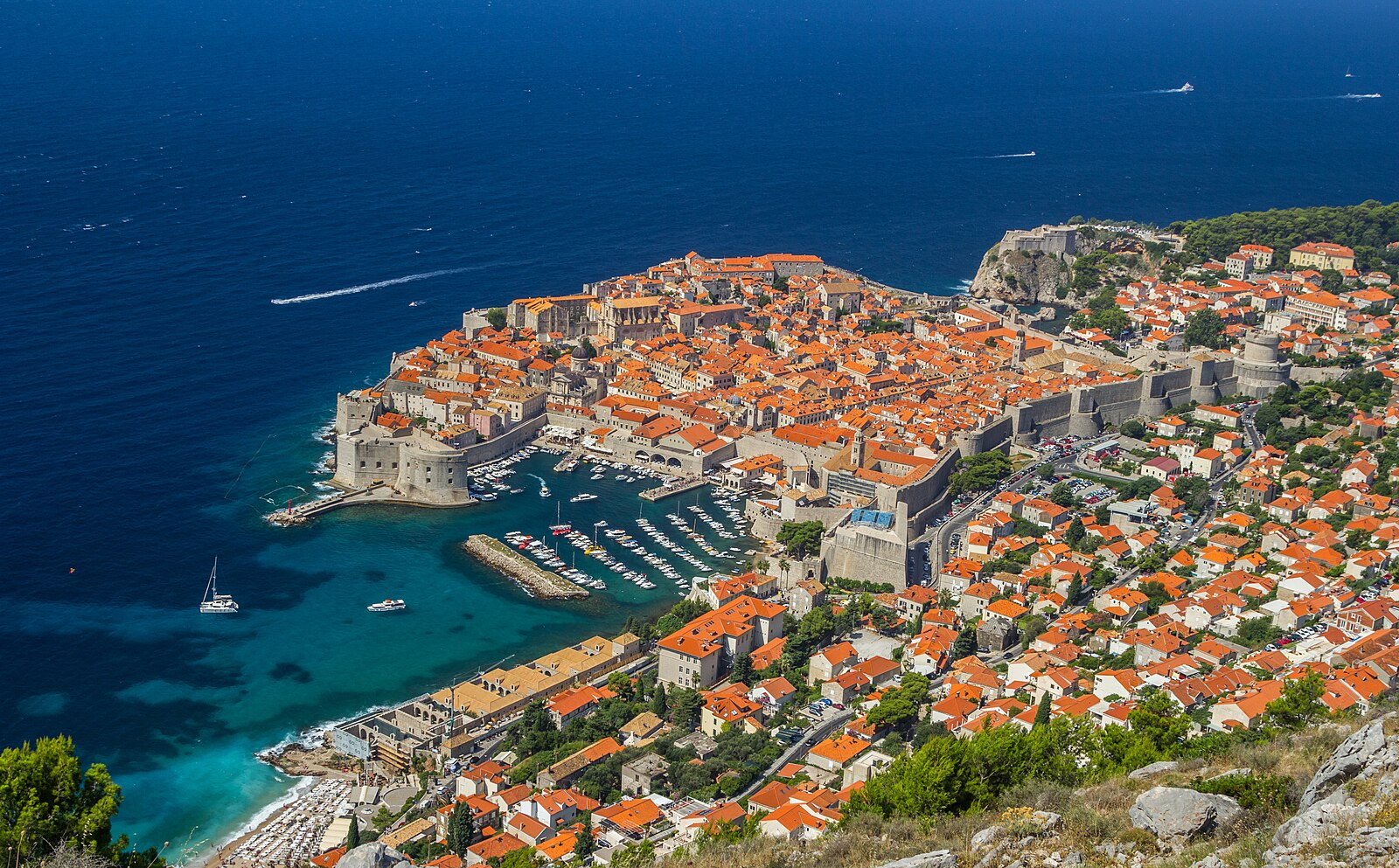 Dubrovnik 老城 + 城墙 · UNESCO 世界遗产